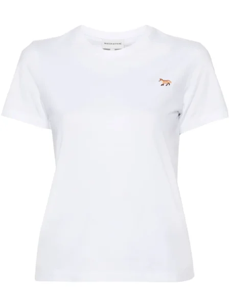 Tricou Maison Kitsune alb