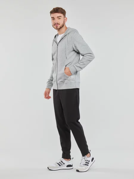 Kapucnis kapucnis melegítő felső Jack & Jones szürke