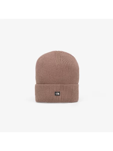 The North Face beanie kapa MINI LOGO rjava