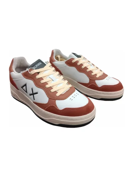 Sneakersy Sun68 pomarańczowe