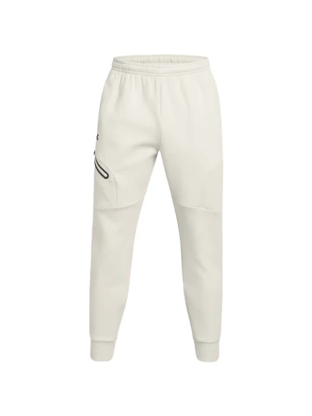 Olcsóbban. Férfi Under Armour Unstoppable Fleece csúcstartó fehér/fekete nadrág. Méret: S fehér