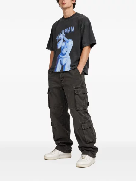 Tricou Warman zdrențuiți negru