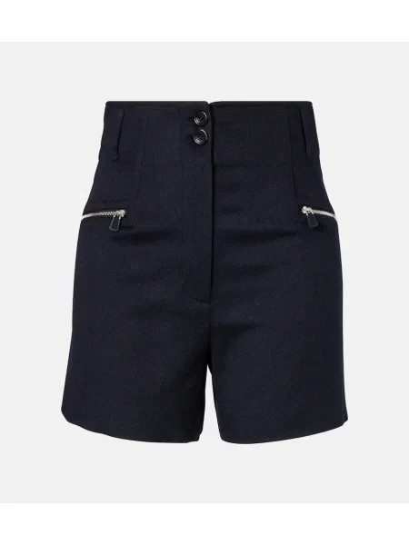 Pantaloni scurți Max Mara albastru