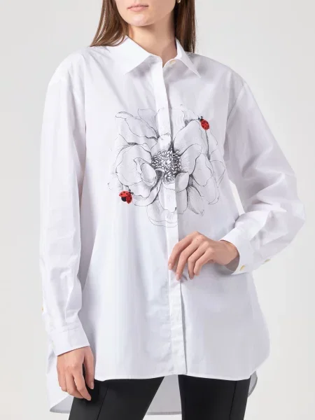 Сорочка Marina Rinaldi біла