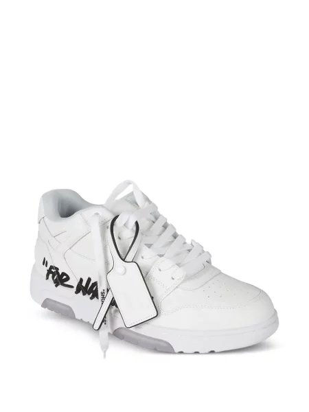 Sneakerși Off-white alb