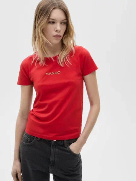 Футболка Mango красная
