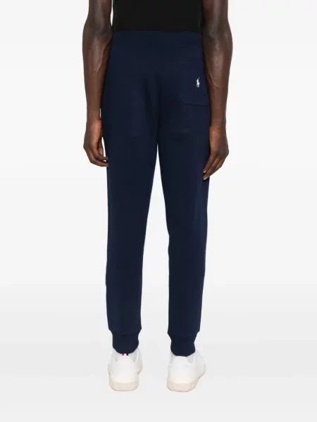Hanorac crewneck Polo Ralph Lauren cu broderie albastru