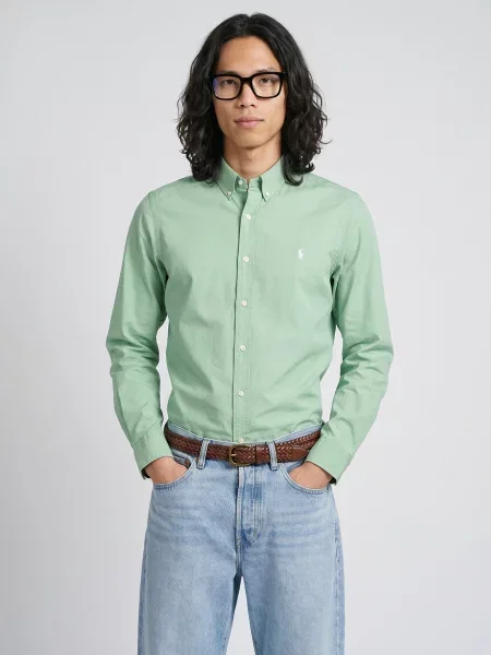 Košeľa Polo Ralph Lauren zelená