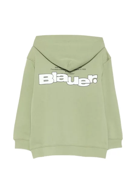 Bluza z kapturem dziecięca Blauer zielona