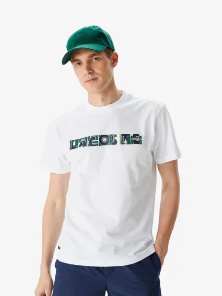 Футболка Lacoste біла
