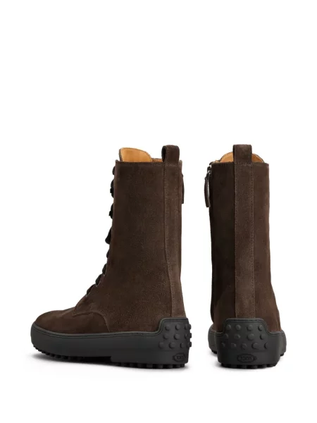 Botine chelsea Tod's din piele de căprioară maro