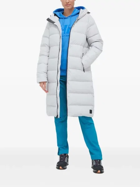 Palton Jack Wolfskin cu glugă gri