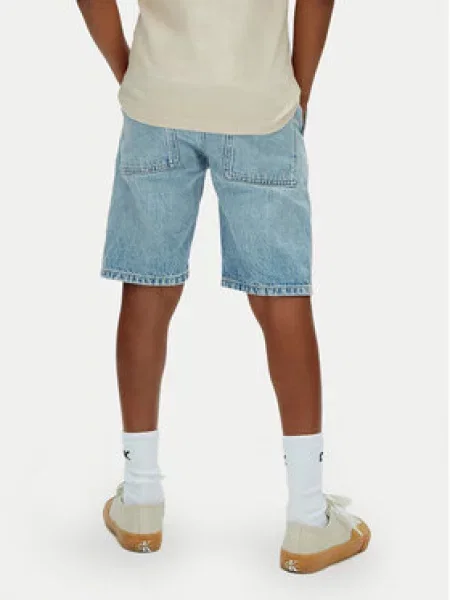 Džínové šortky Calvin Klein Jeans modré