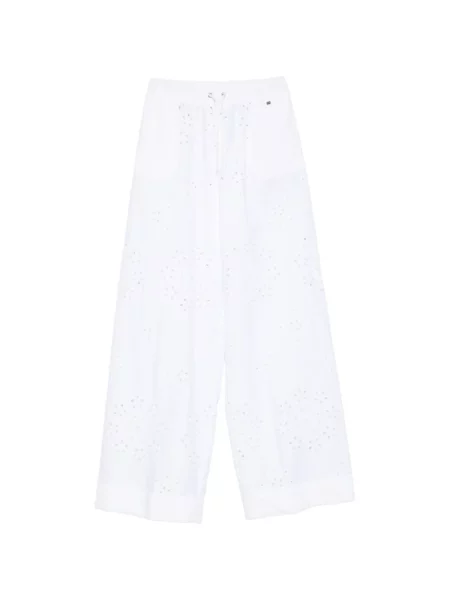 Șnur de strângere pantaloni Herno alb