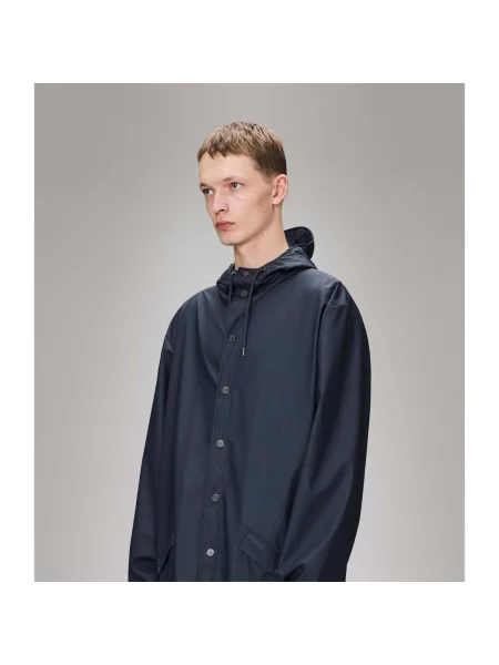 Dlhý bunda Rains modrá