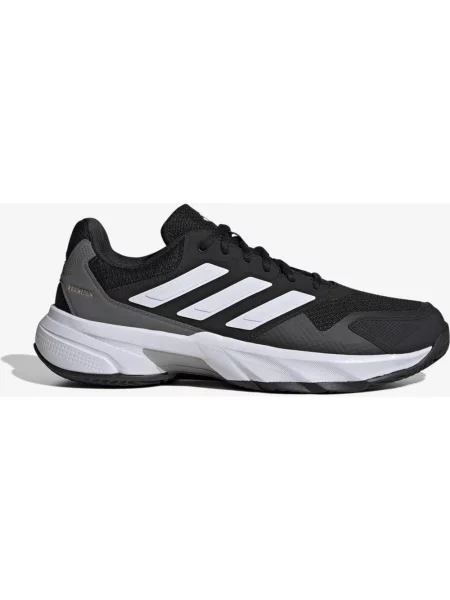Buty do tenisa adidas CourtJam Control 3 Clay czarny szary 40 biały