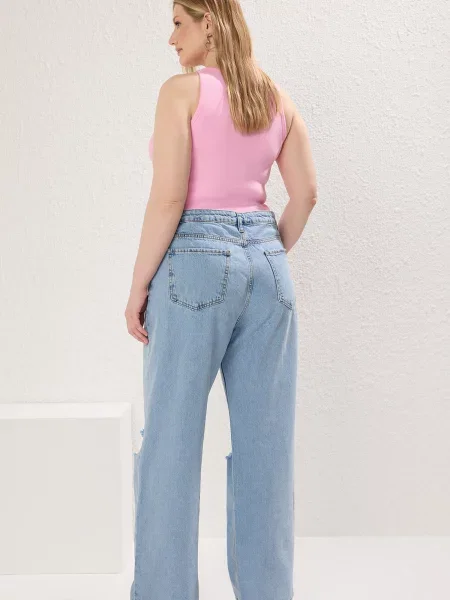 Blugi Trendyol albastru