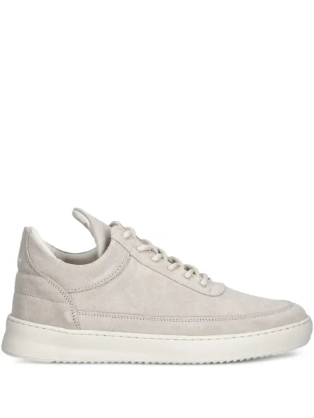 Sneakerși Filling Pieces din piele de căprioară gri
