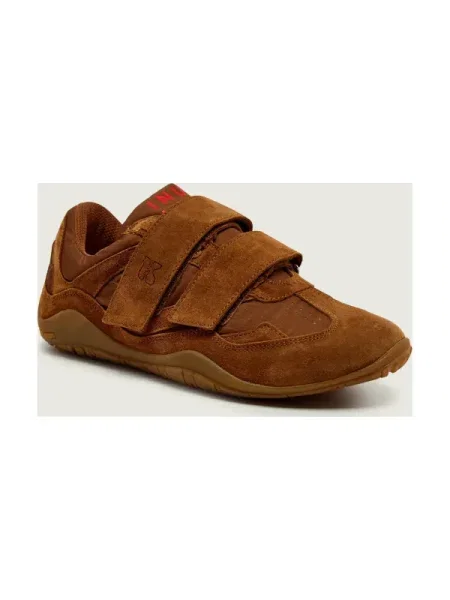 INUIKII Sneakers MALIAH | piele întoarsă maro