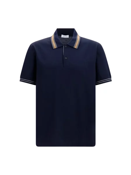 Koszulka polo Ferragamo niebieska