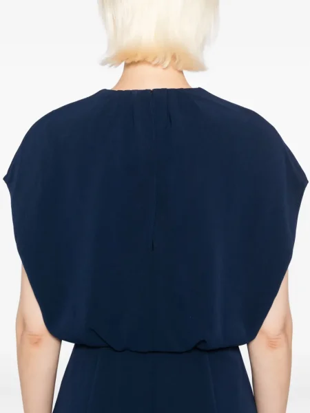 Κοστούμι φόρεμα Roland Mouret από κρεπ μπλε