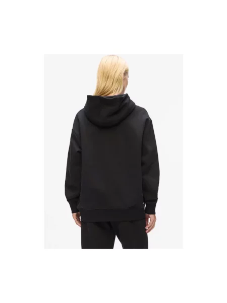 Bluza z kapturem Karl Lagerfeld z kapturem czarna