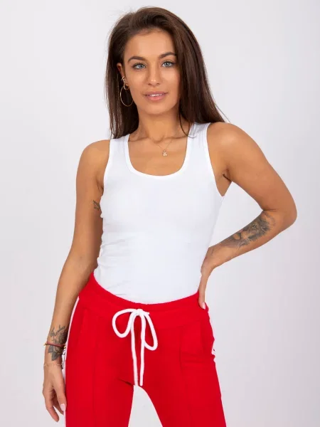 Tricou Fashionhunters alb