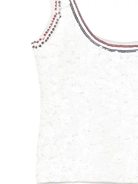 Vestă Cynthia Rowley alb