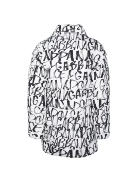 Kurtka Dolce And Gabbana pikowana biała