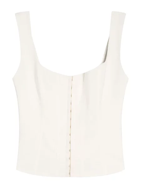 Bershka Top alb