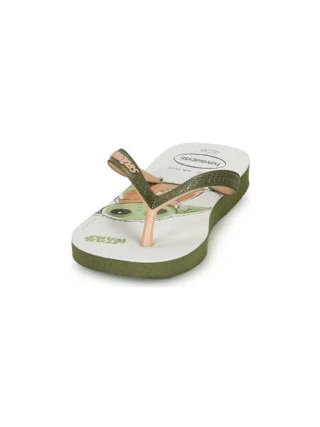 Pantofi copii Havaianas alb