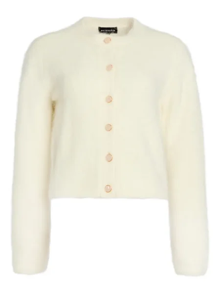 Cardigan Retrofete alb