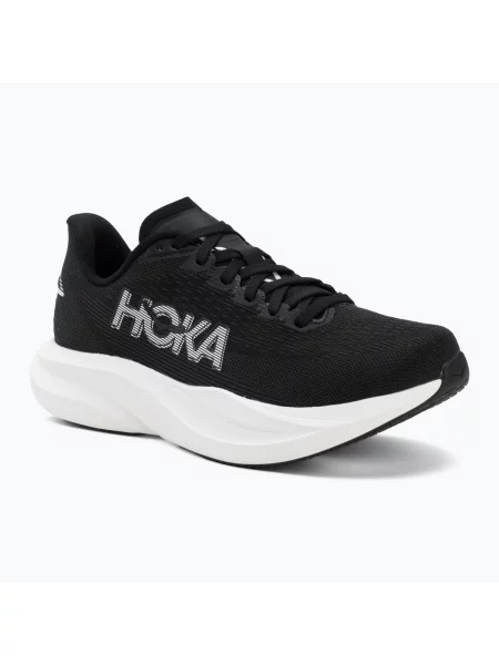 Încălțăminte de alergare pentru femei HOKA Mach 7 black/white alb