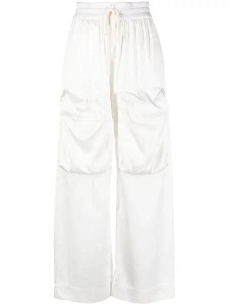 Pantaloni cargo Off-white alb
