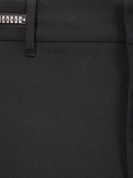 Pantaloni Givenchy cu autograf negru