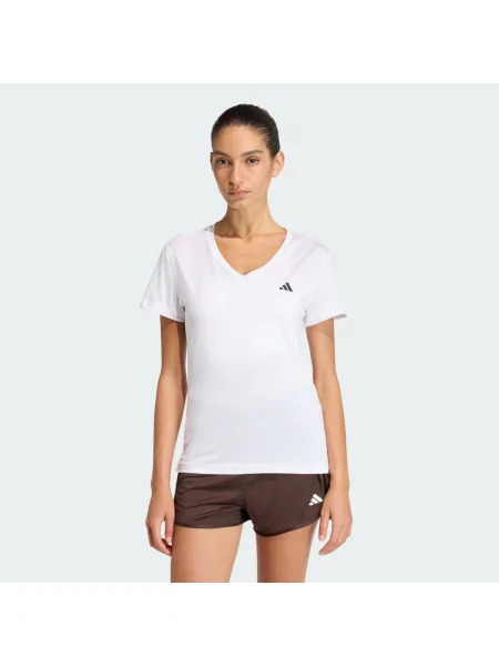 Koszulka Workout Essentials V-Neck biała