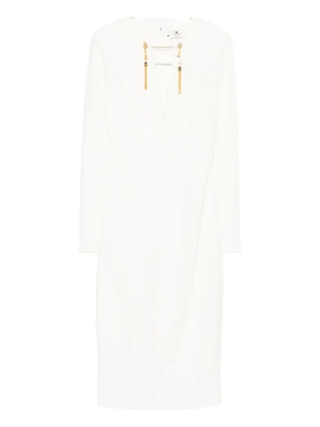 Костюм рокля Elisabetta Franchi бяло