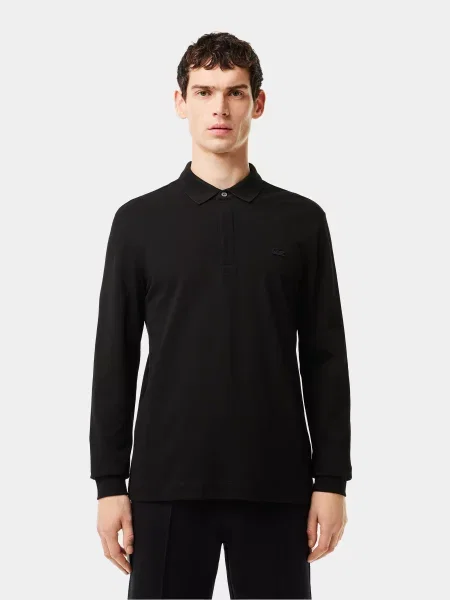 Поло Lacoste чорний