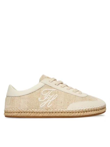 Espadrilės Tommy Hilfiger Th Heritage Rope Sneaker Écru