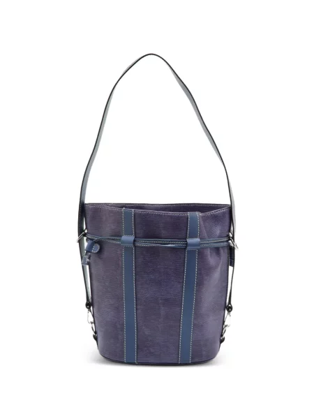 Geantă Lancel cu cordon violet