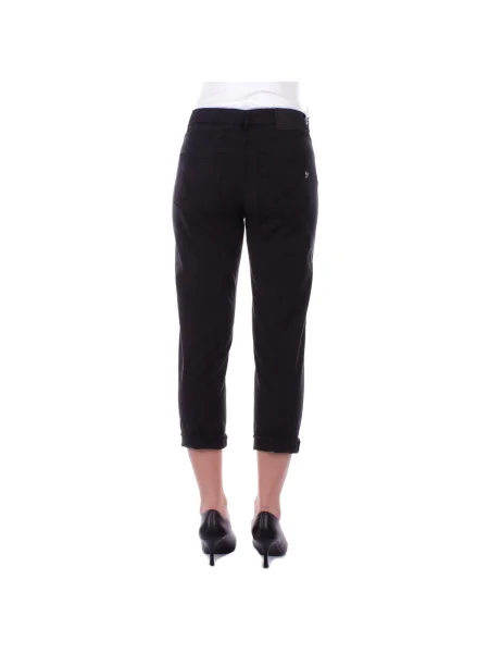 Pantaloni Dondup negru