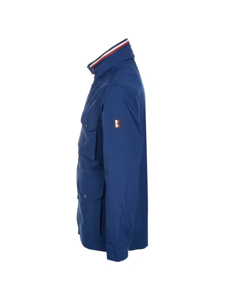Geacă Tommy Hilfiger albastru