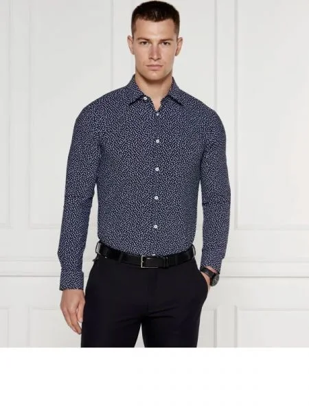 BOSS BLACK Cămașă negru