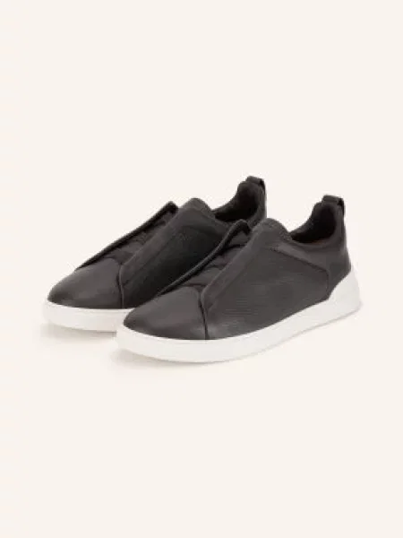 Zegna Sneakersy Wsuwane Triple Stitch™ braun