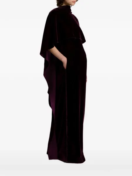 Rochie maxi Alberta Ferretti violet