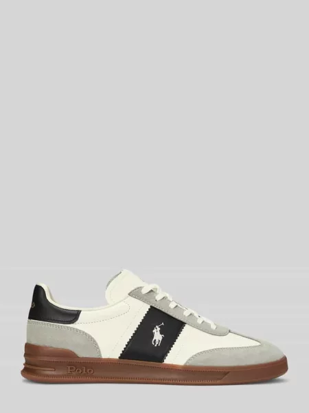 Sneakersy Polo Ralph Lauren koronkowe białe