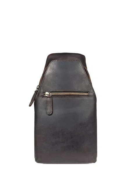 Кожаная сумка Ashwood Leather коричневая