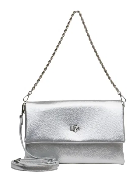 L.CREDI Torba preko ramena Penina srebro