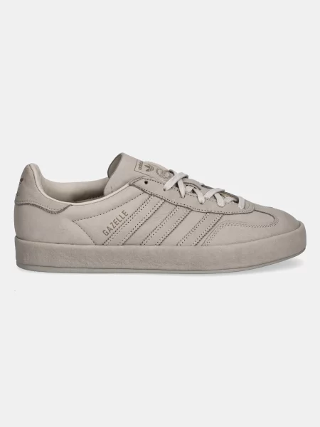 Δερμάτινα αθλητικά παπούτσια adidas Originals Gazelle Indoor Lux γκρι