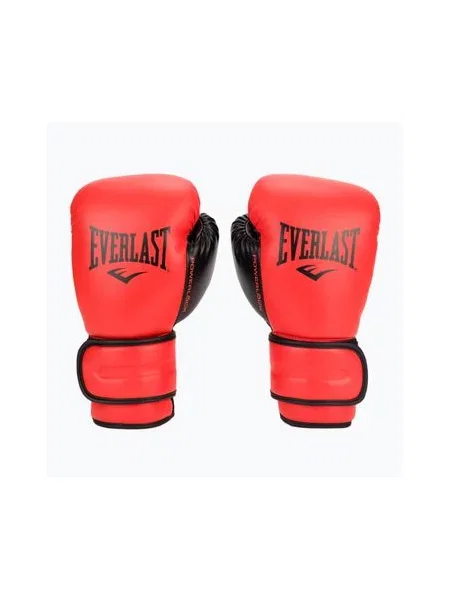 Рукавиці воксерські EVERLAST Powerlock Pu червоні